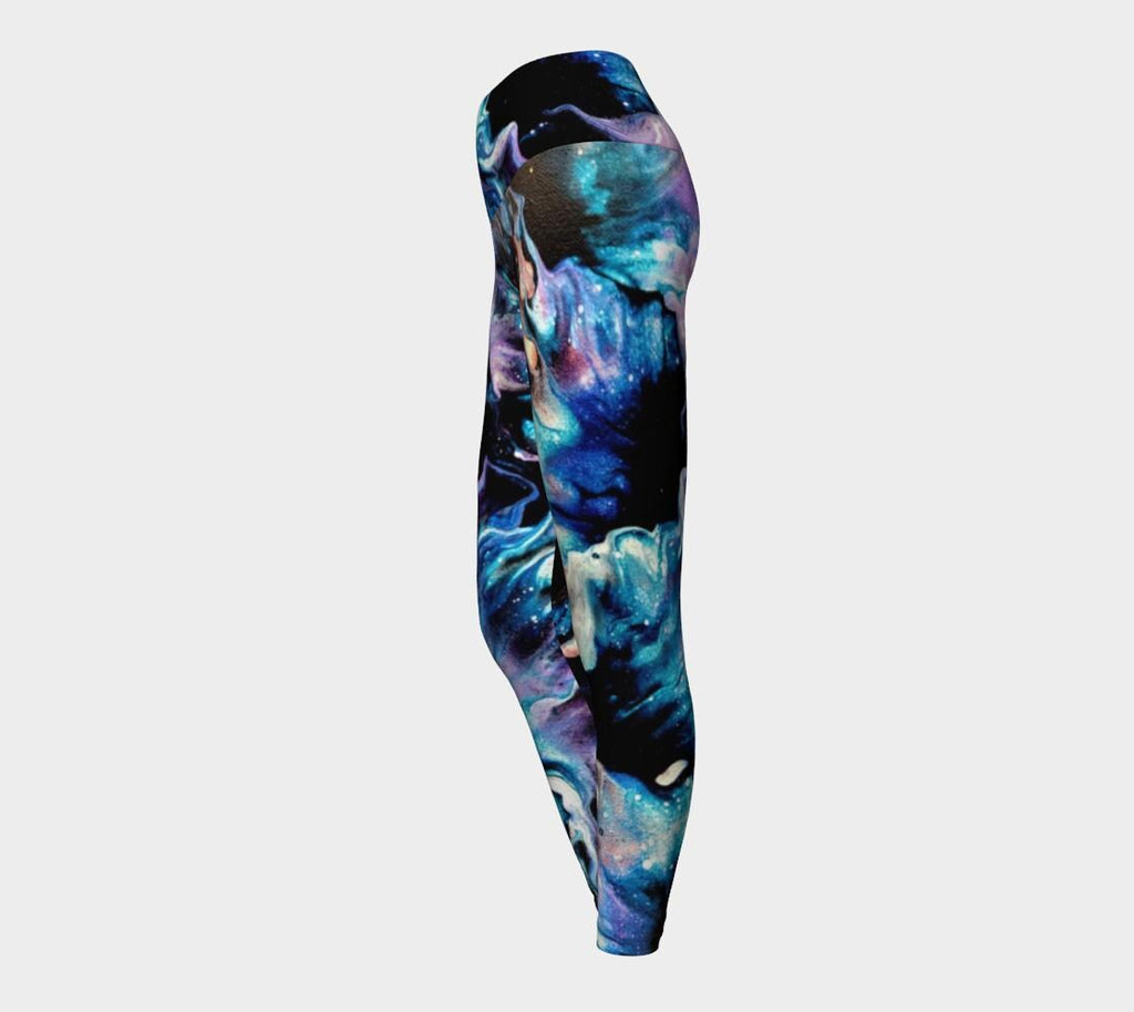 Teal Delight - Yoga Leggings