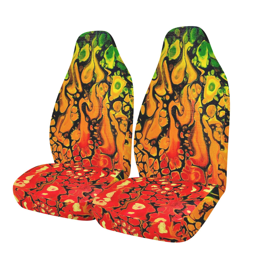 Fire Car Seat Covers (Set of 2)