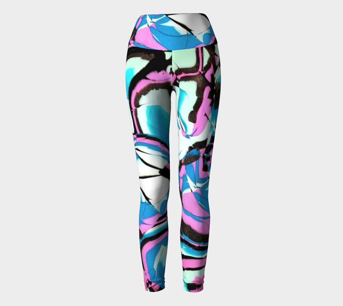 Glow Party - Yoga Leggings