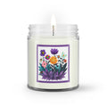 Abstract Purple Garden - Soy Wax Candle
