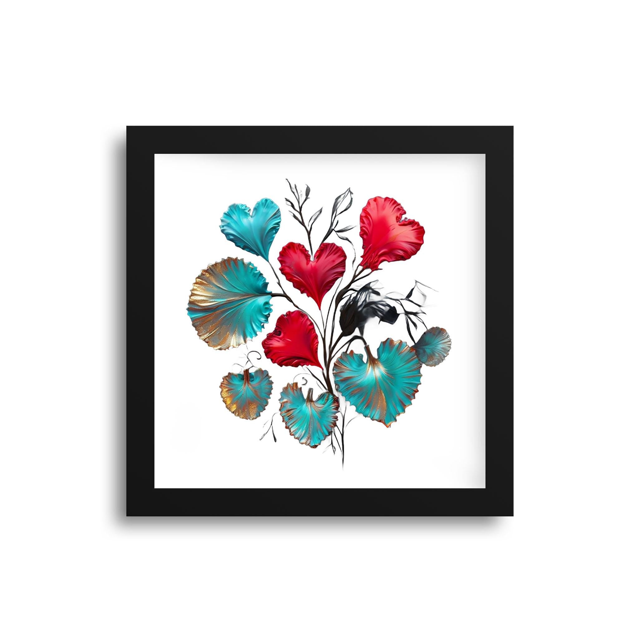 Hearts Grow Fonder - Framed Art Print (1" frame)