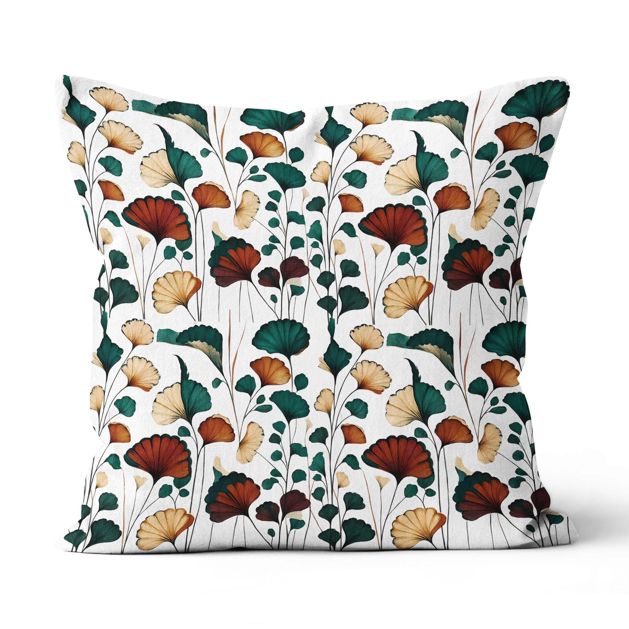 Happy Valley Pattern - Canvas Throw Pillow