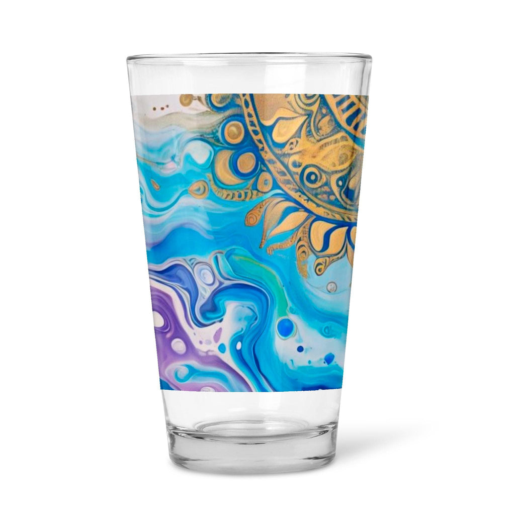 Mandala Sun - 16oz Pint Beer Glass