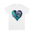 Fluid Art Heart (1) - Unisex Standard T-Shirt