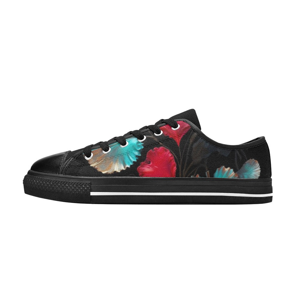 Hearts Grow Fonder - Women's Classic Canvas Shoes