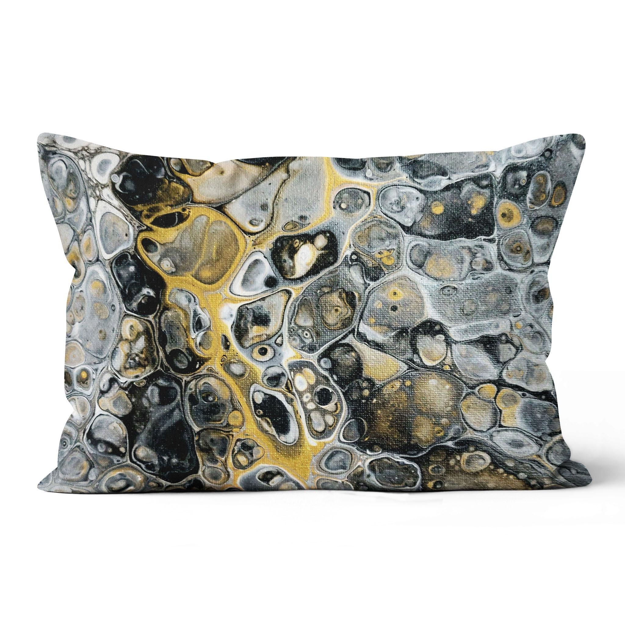 Stone Art - Canvas Throw Pillow