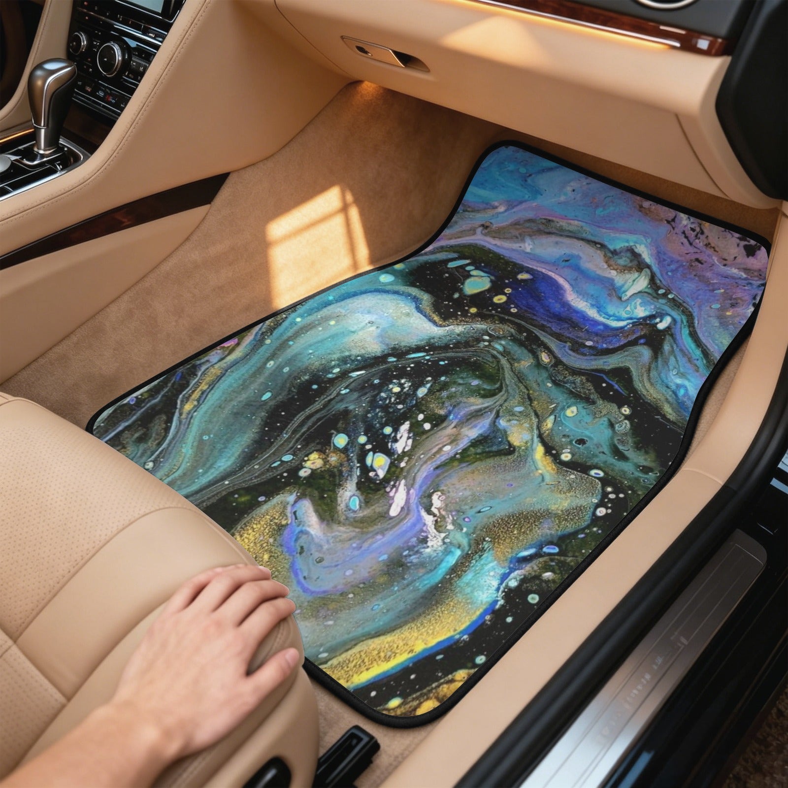The Face 4-Piece Car Floor Mats