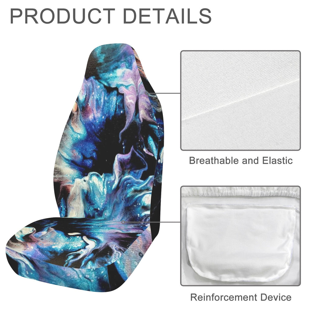 Teal Delight Car Seat Covers (Set of 2)