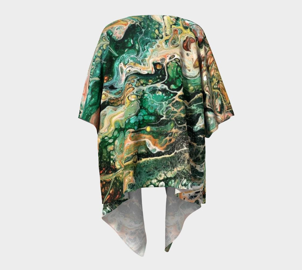 Fall Draped Kimono
