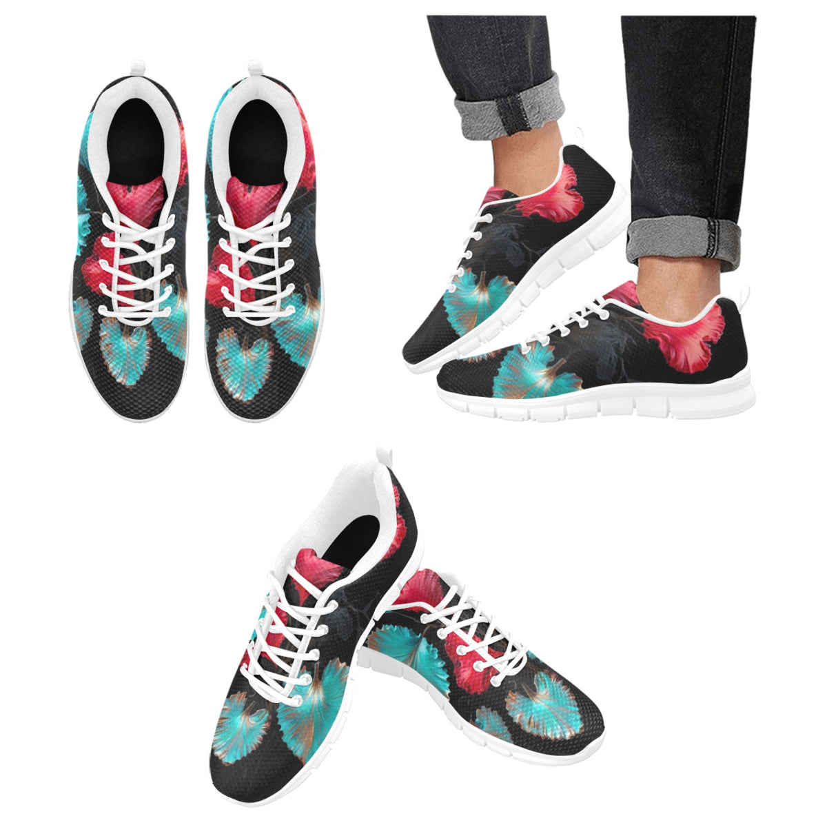 Hearts Grow Fonder - Women's Breathable Running Shoes