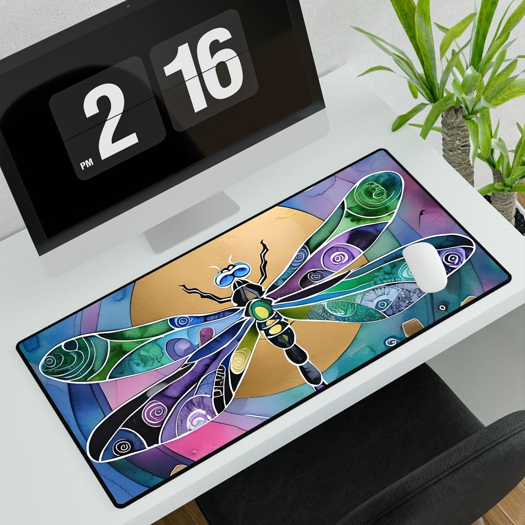 Dragonfly Sun - Desk Mat