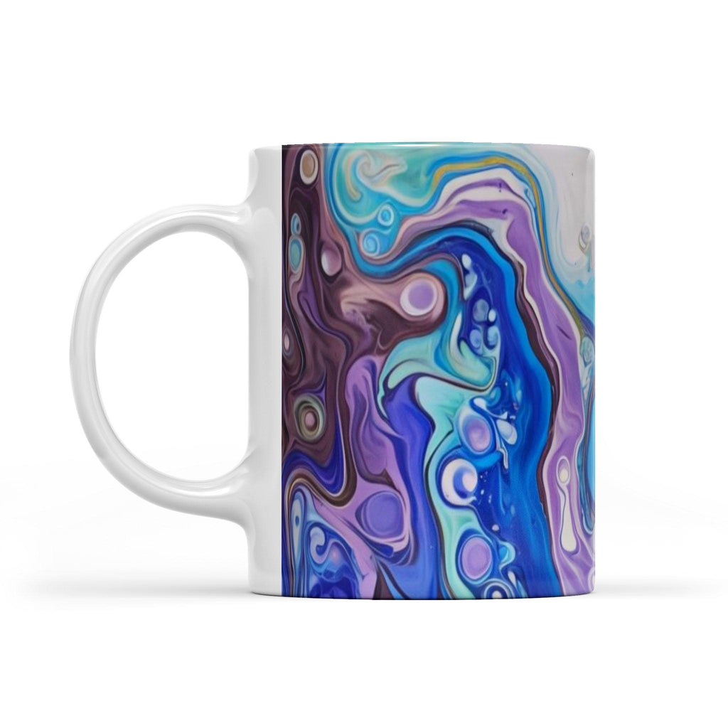 Mandala Sun - White Edge-to-Edge Mug (New)