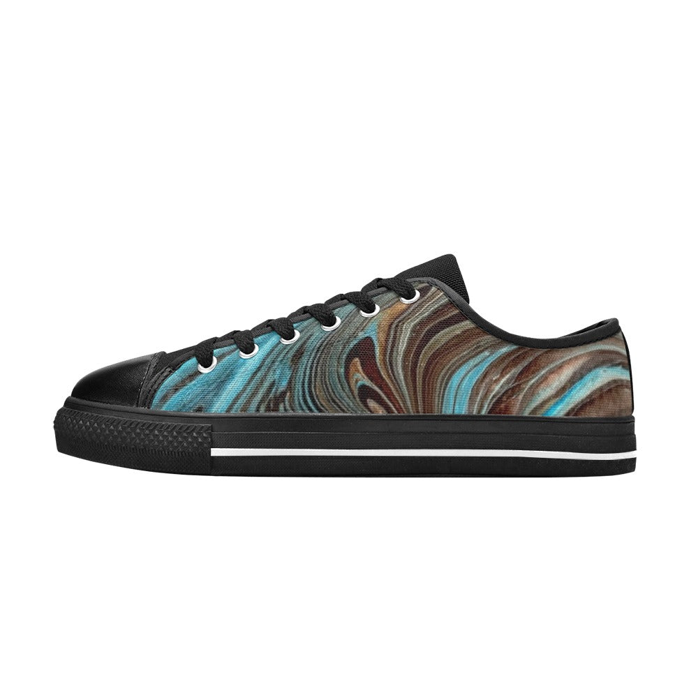Losing My Marbles - Women's Classic Canvas Shoes