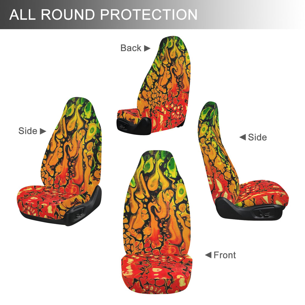 Fire Car Seat Covers (Set of 2)