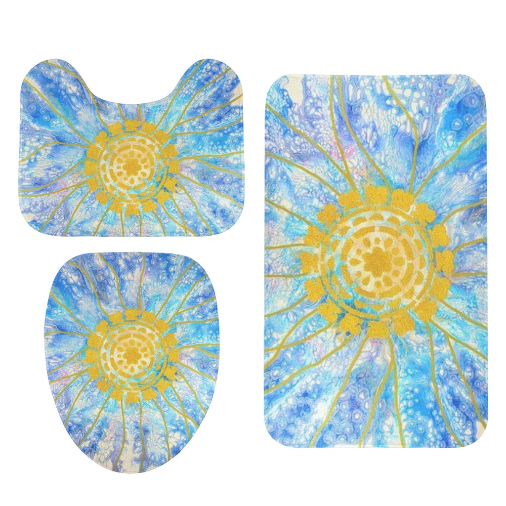 Serenity 3-Piece Bathroom Rug Set