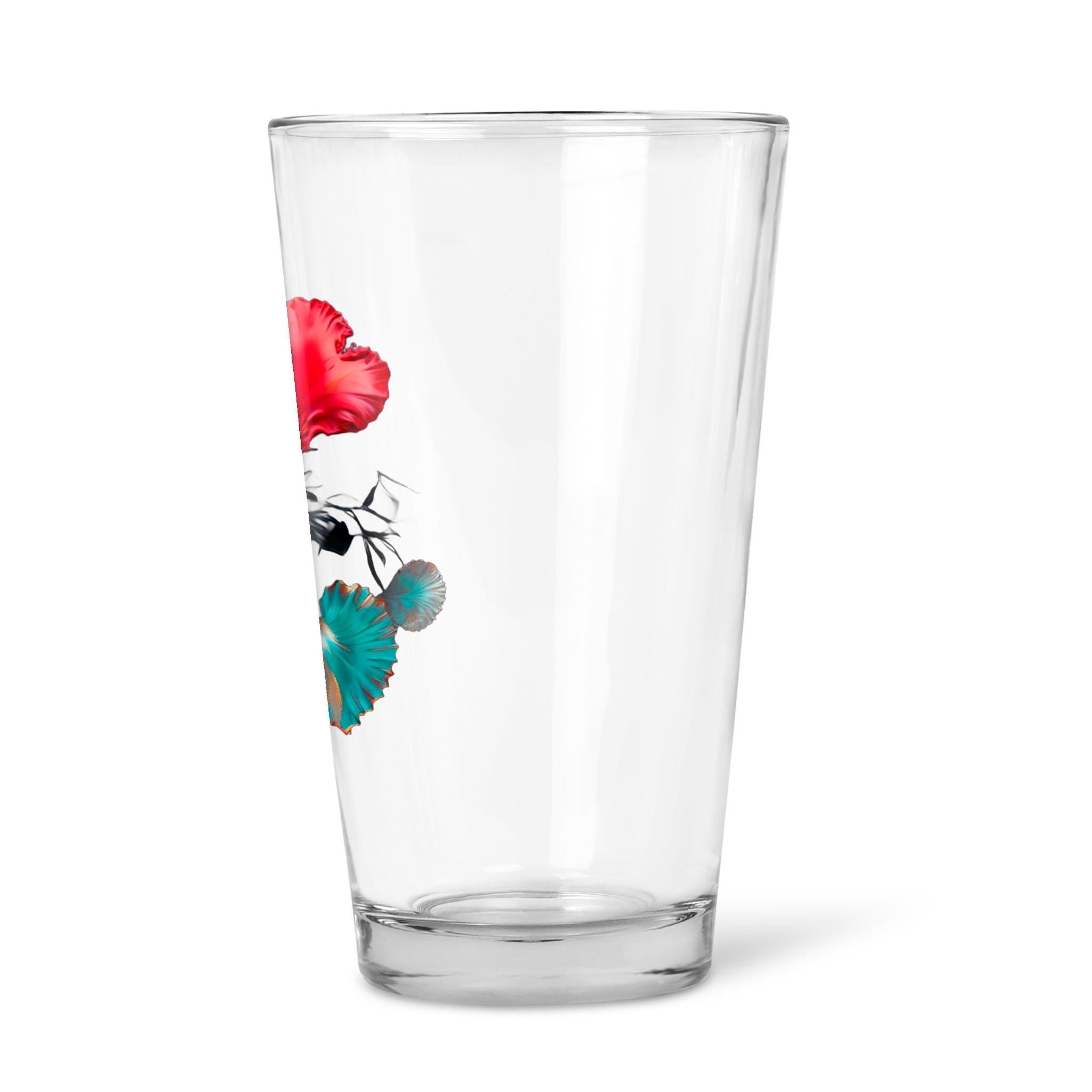 Hearts Grow Fonder - 16oz Pint Beer Glass