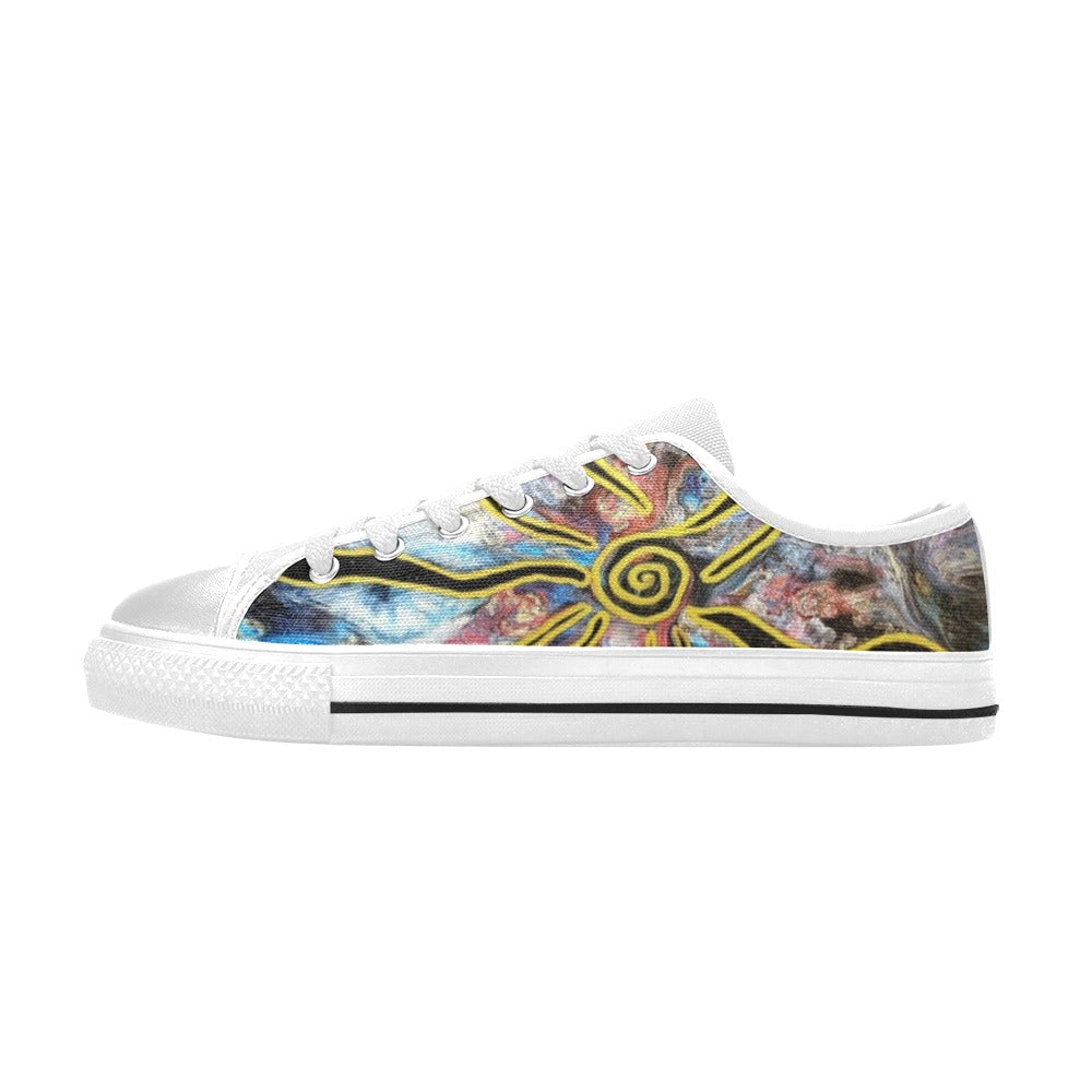 Pieces of Me - Women's Classic Canvas Shoes