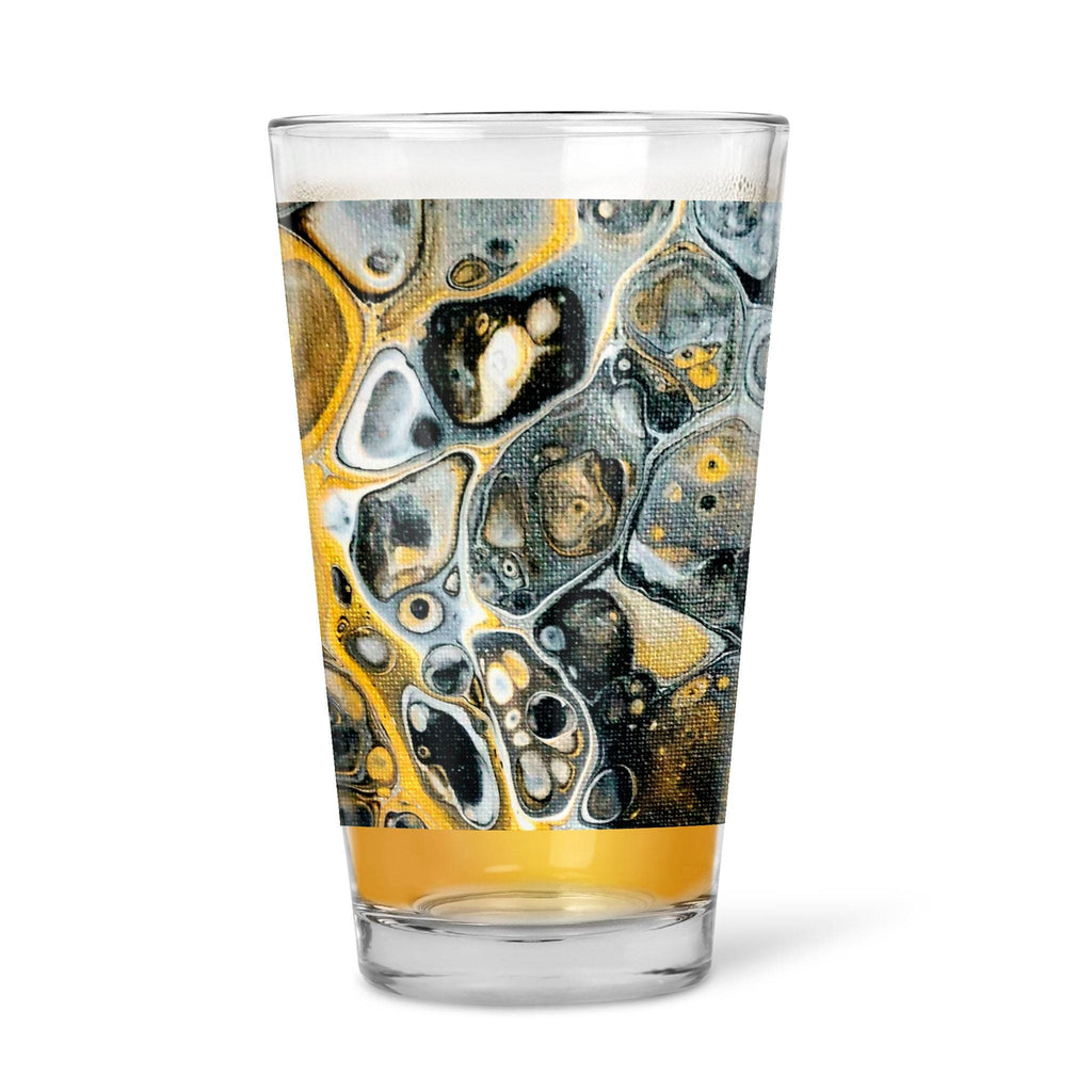 Stone Art - 16oz Pint Beer Glass