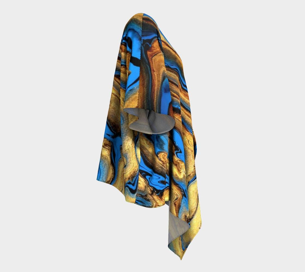 Royalty Draped Kimono