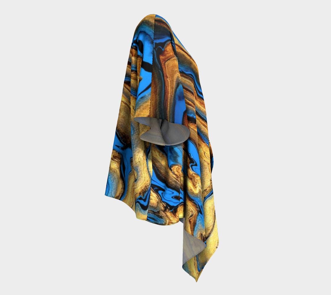 Royalty Draped Kimono