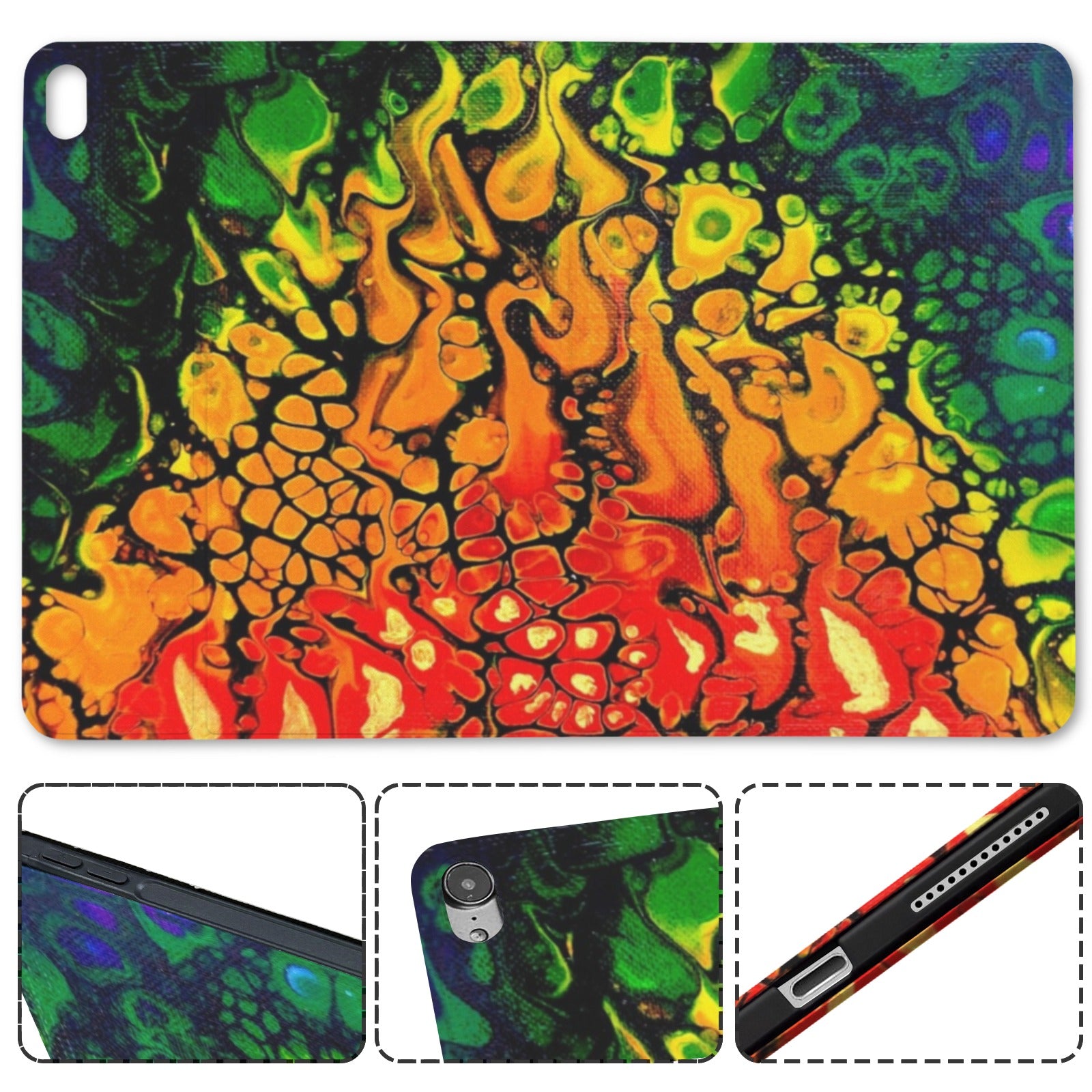 Fire Protective Case for iPad Air (11-inch)