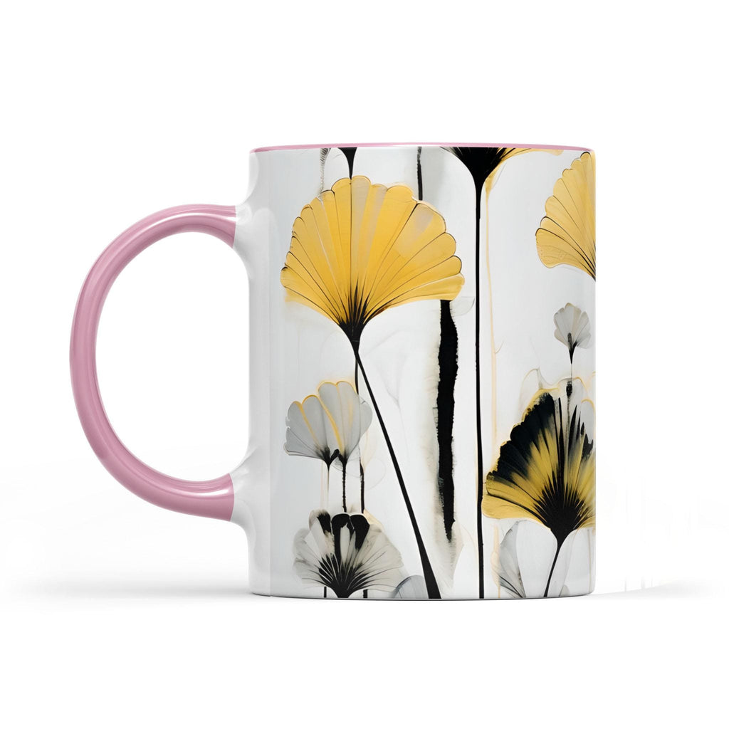 Golden Ginkgo - Accent Edge-to-Edge Mug