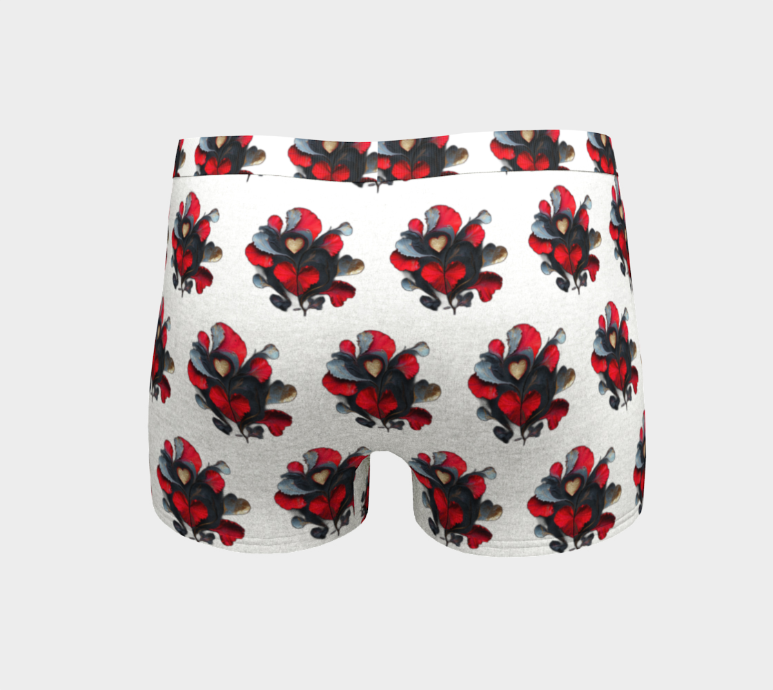 Vibrant Abstract Hearts - Boyshorts