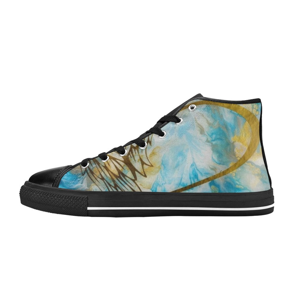 My Guardian - Men's Classic High-Top Canvas Shoes