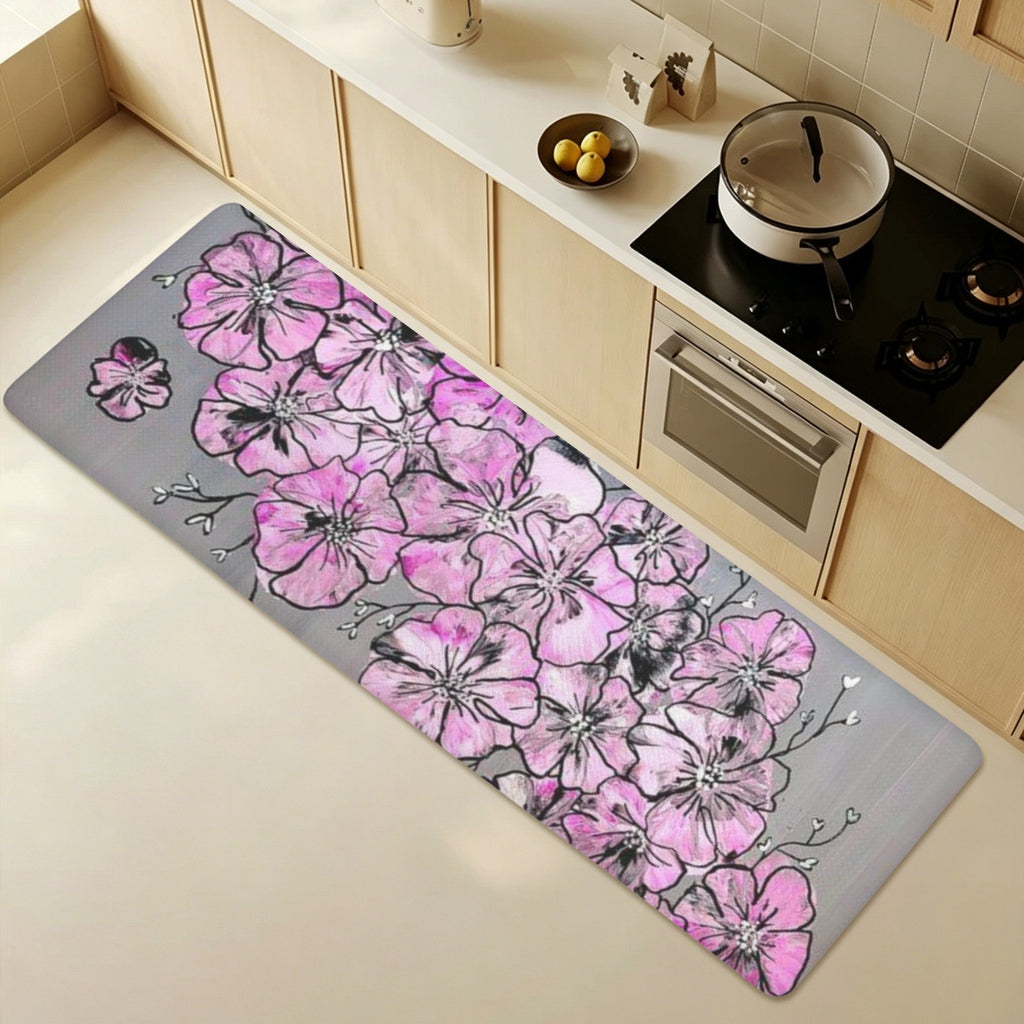 Garden of Hope PVC Anti-Fatigue Kitchen Mat 71x24inch