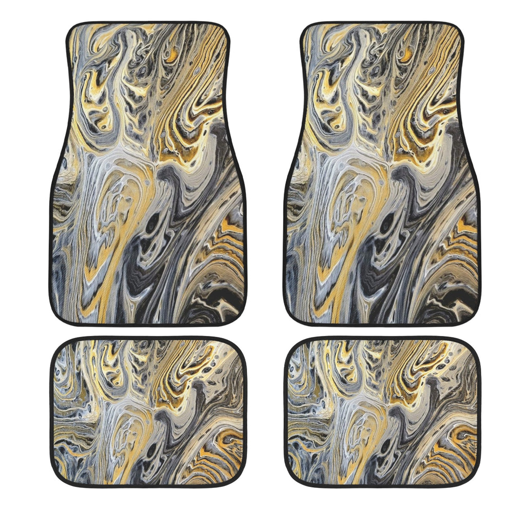 Metallurgy 4-Piece Car Floor Mats