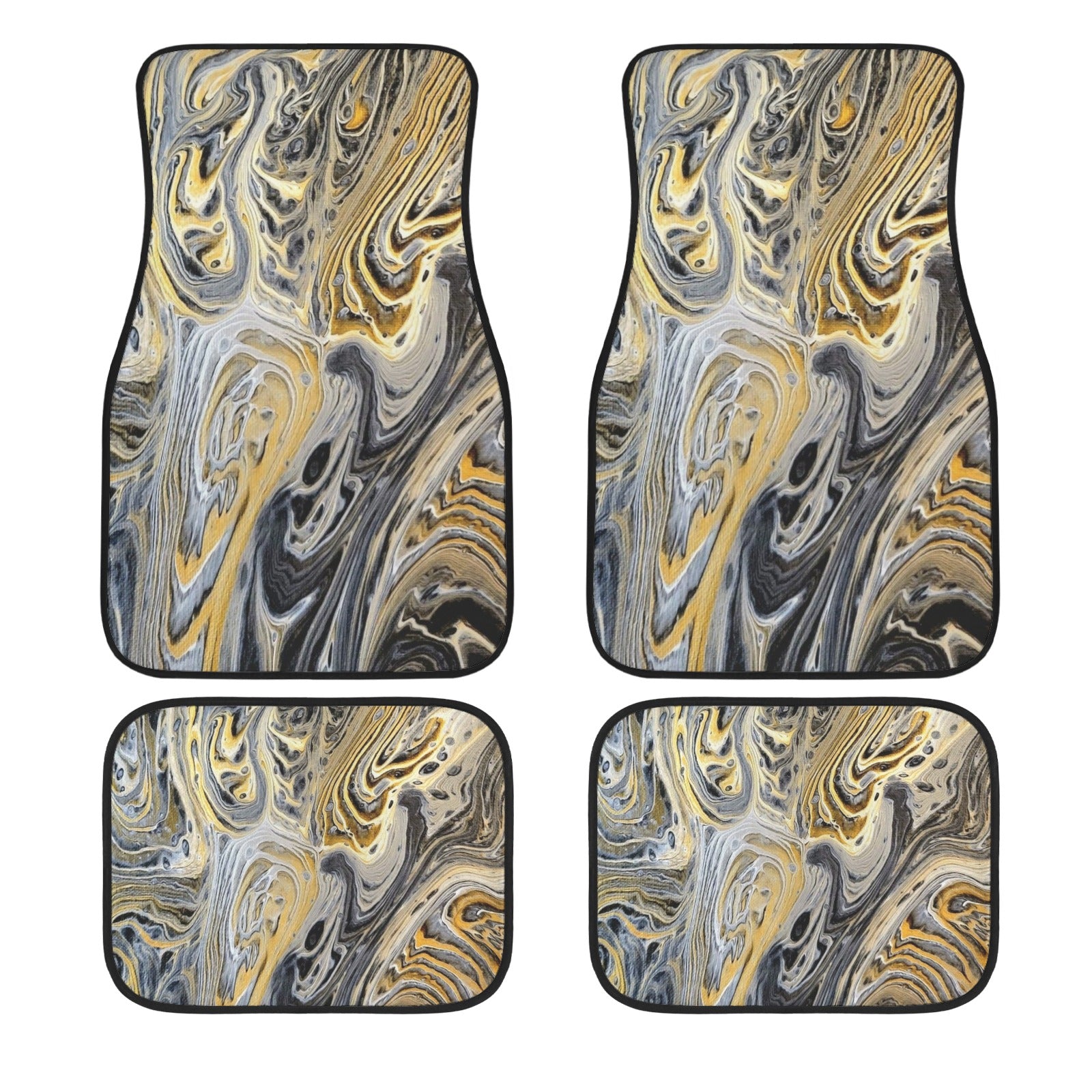 Metallurgy 4-Piece Car Floor Mats