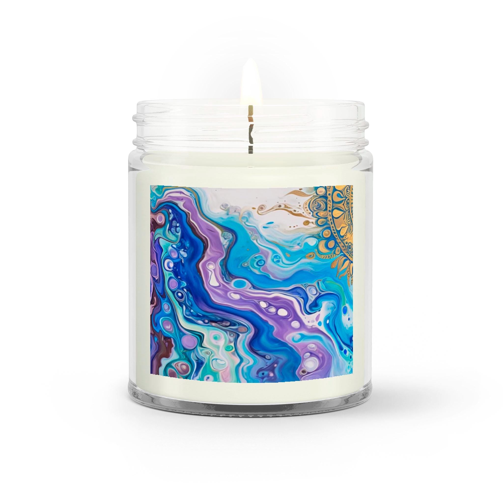 Mandala Sun - Glass Jar Scented Candle