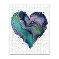 Fluid Art Heart (1) - Puzzle
