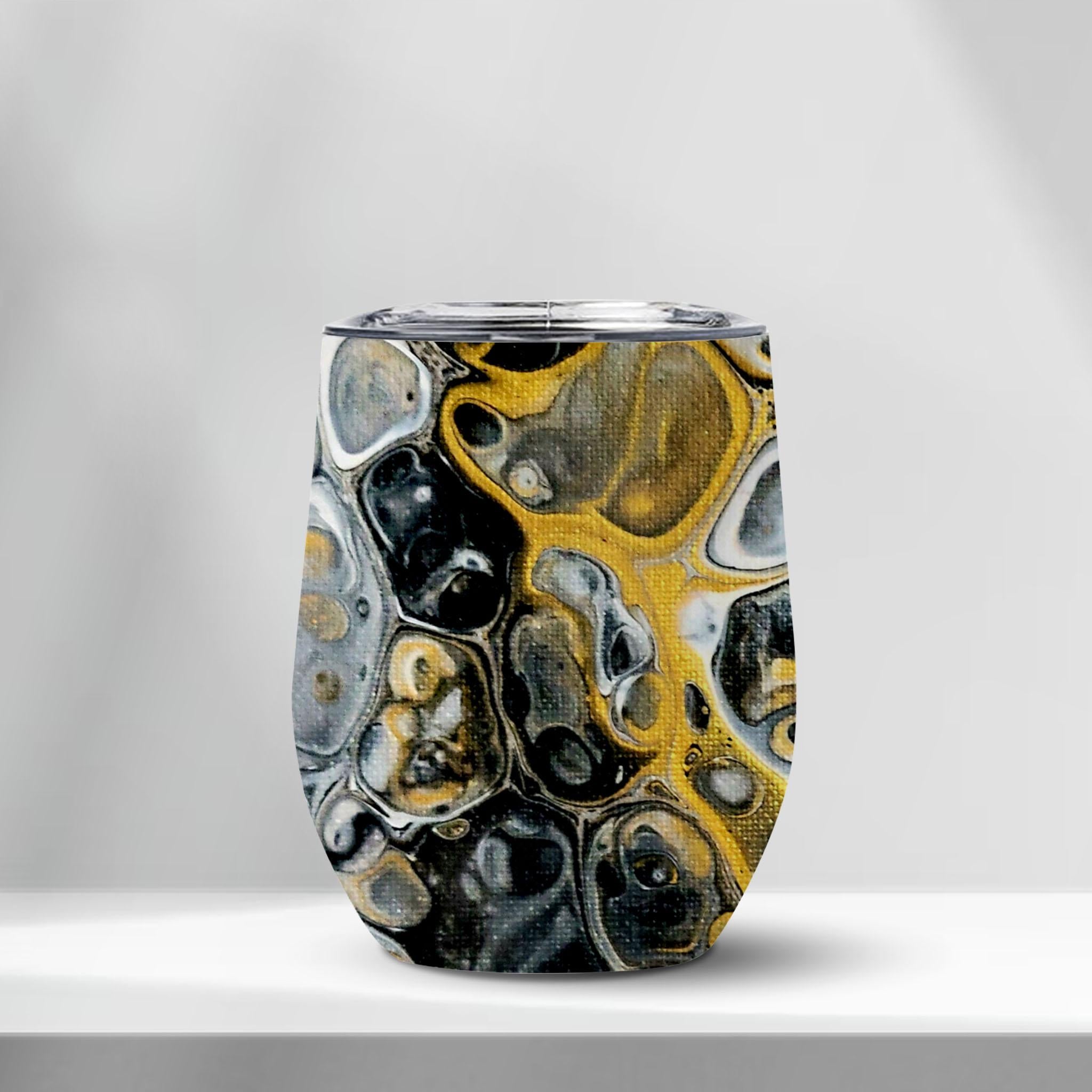 Stone Art - Edge-to-Edge Wine Tumbler