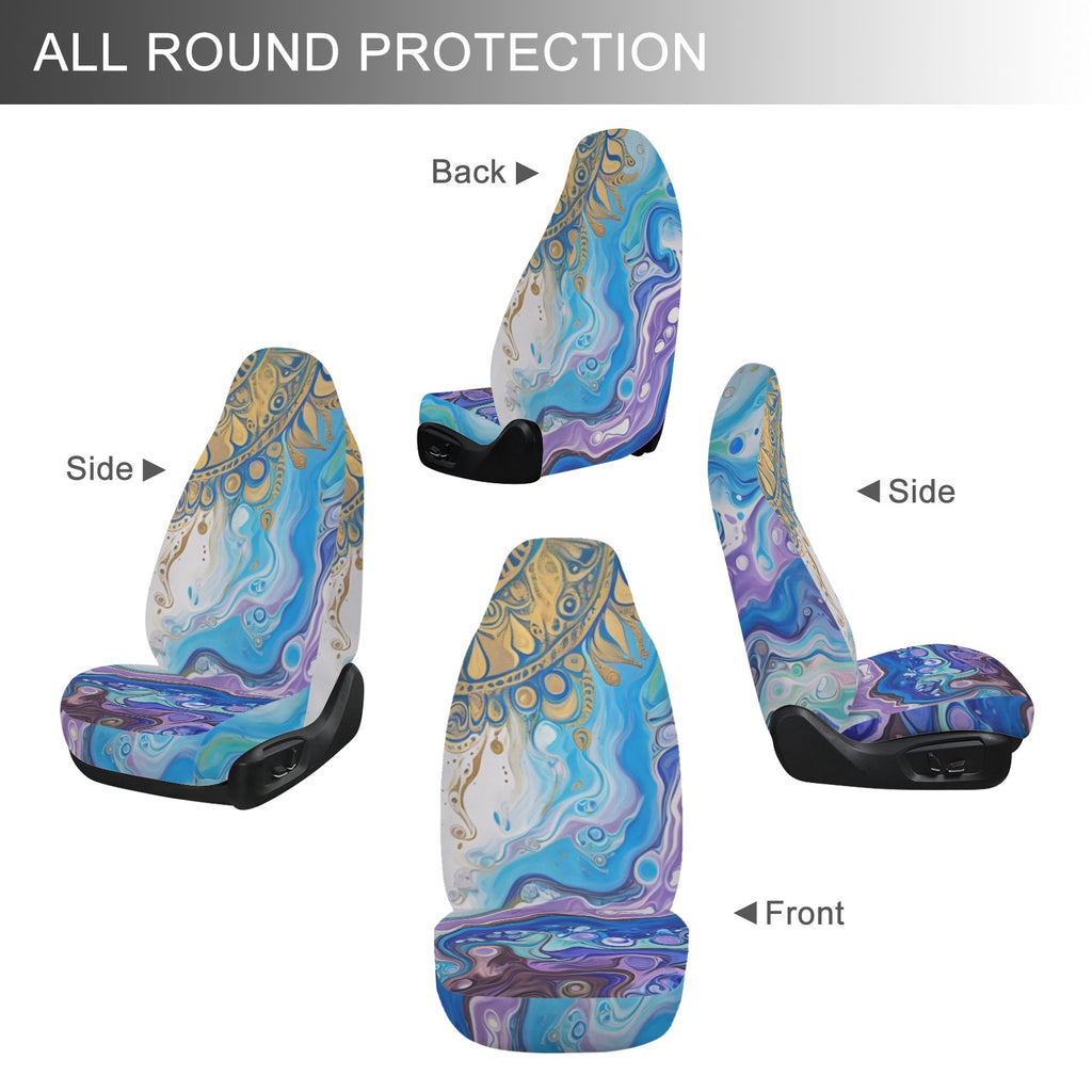 Mandala Sun Car Seat Covers (Set of 2)