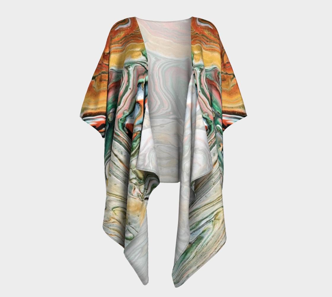 Pumpkin Draped Kimono