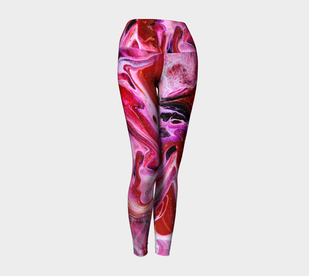 Dragon Fruit - Yoga Leggings