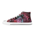 Deep Magenta - Women's Classic High-Top Canvas Shoes