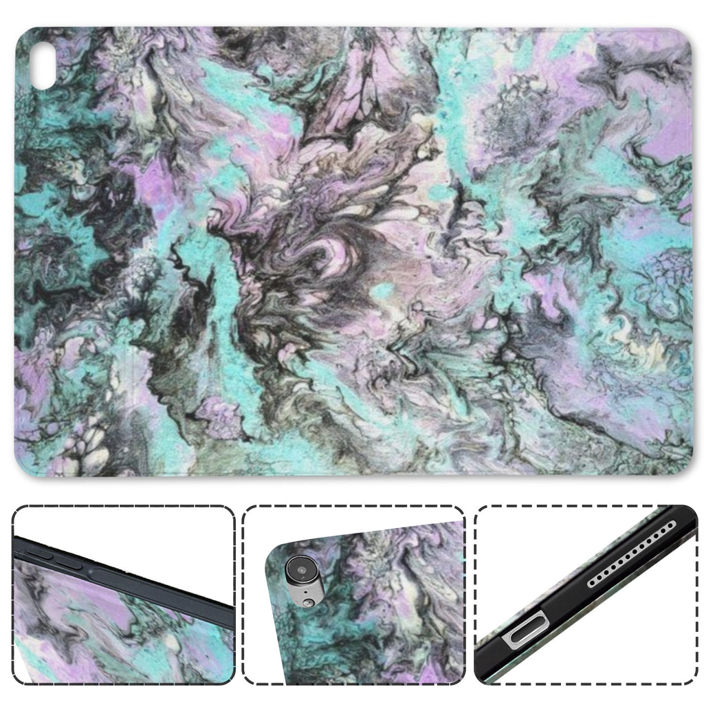 Turquoise Splash Protective Case for iPad Air (11-inch)