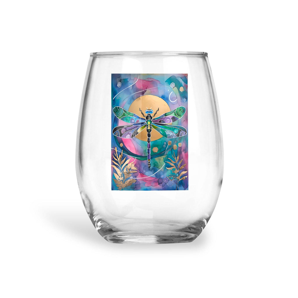 Dragonfly Sun - Wine Glass