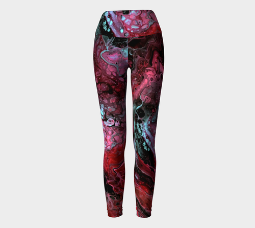 Deep Magenta - Yoga Leggings