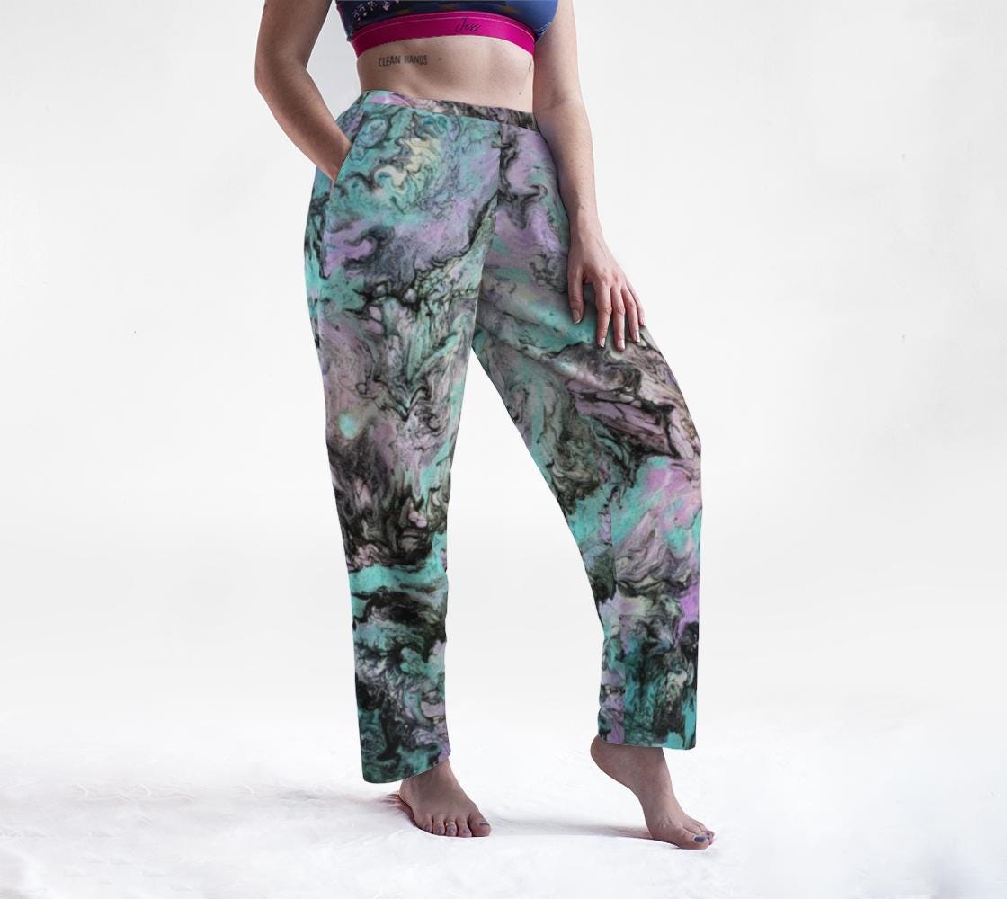 Turquoise Splash - Lounge Pant