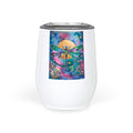 Dragonfly Sun - Wine Tumbler
