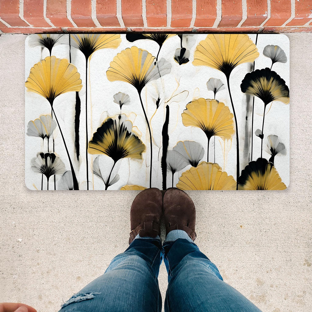 Golden Ginkgo - Doormat