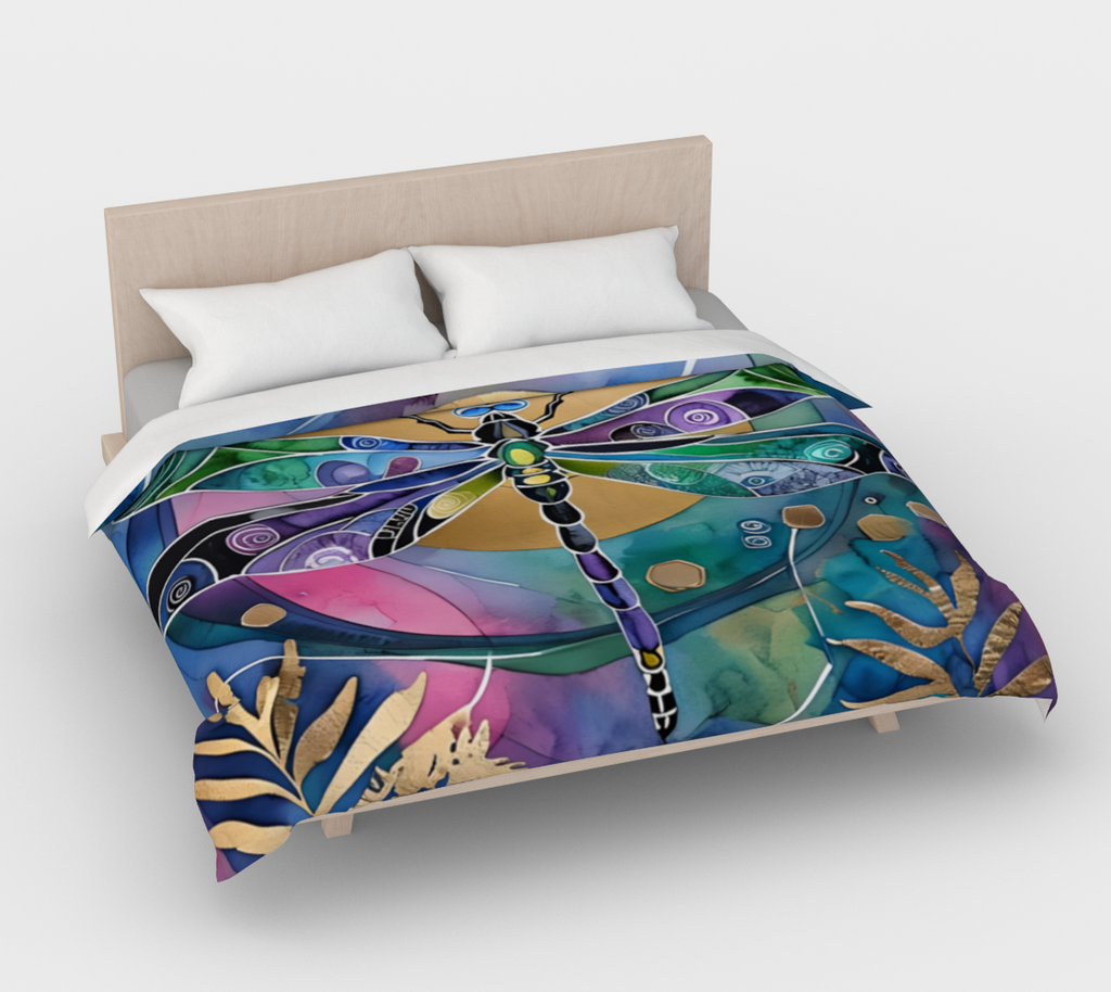 Dragonfly Sun - Duvet Cover