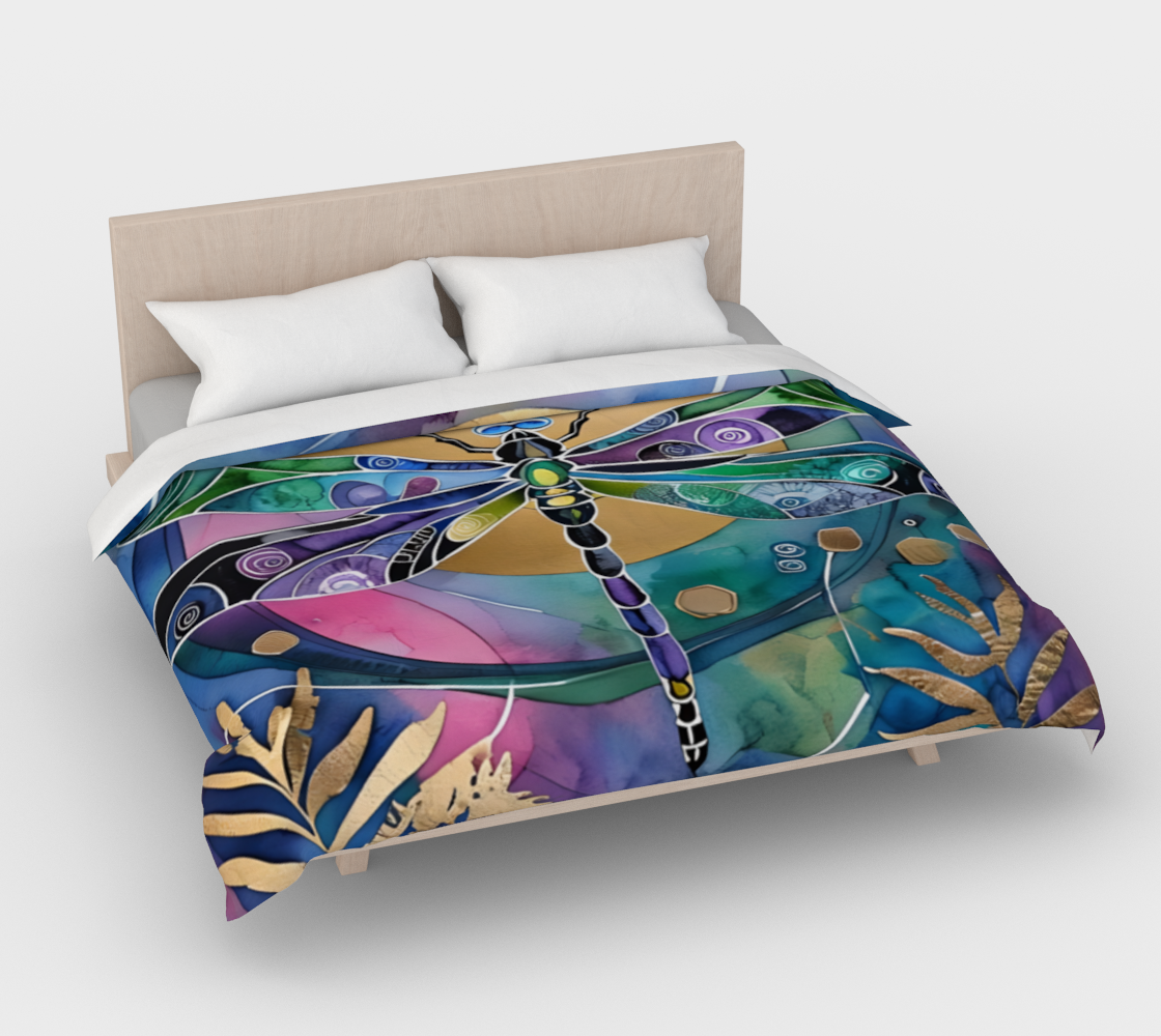 Dragonfly Sun - Duvet Cover