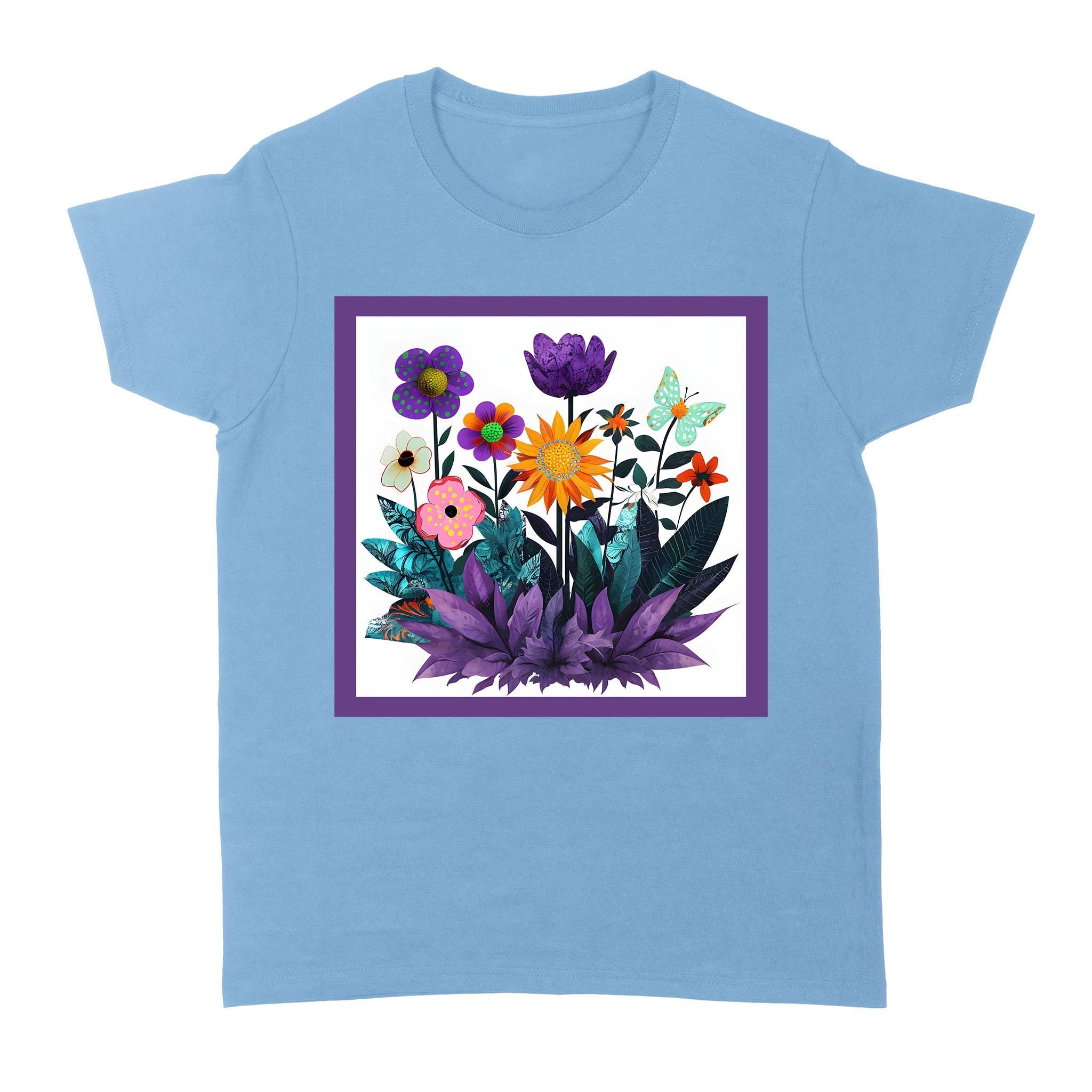 Abstract Purple Garden - Standard Women's T-shirt
