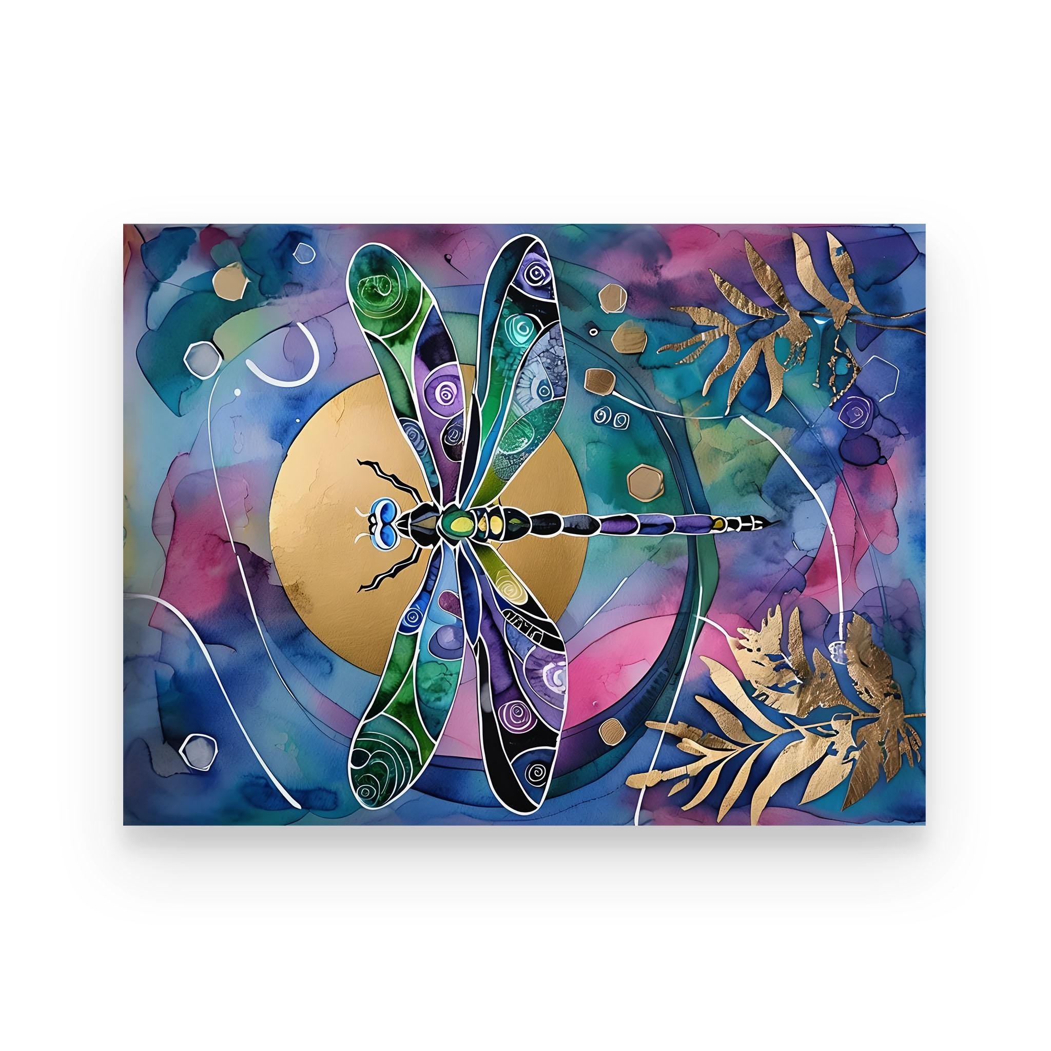 Dragonfly Sun - Standard Poster