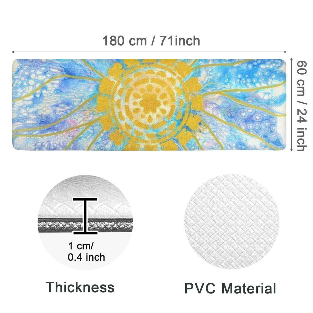 Serenity PVC Anti-Fatigue Kitchen Mat 71x24inch