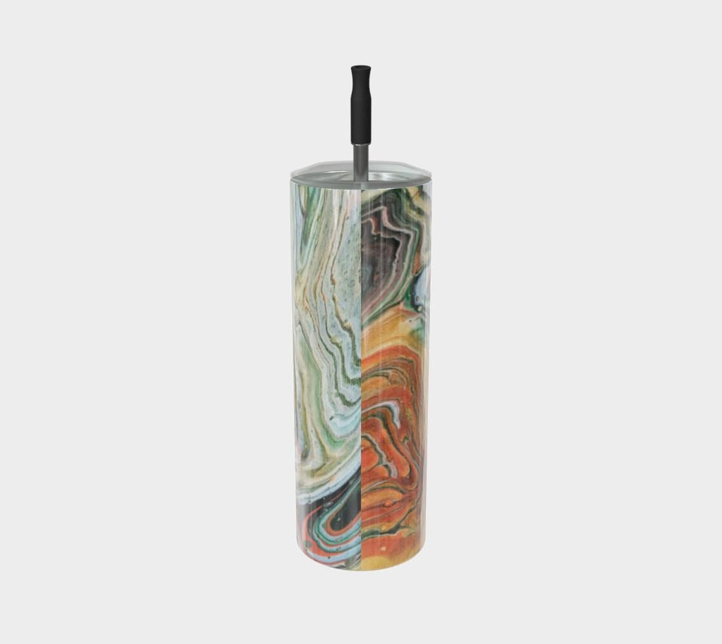 Pumpkin Stainless Steel Tumbler